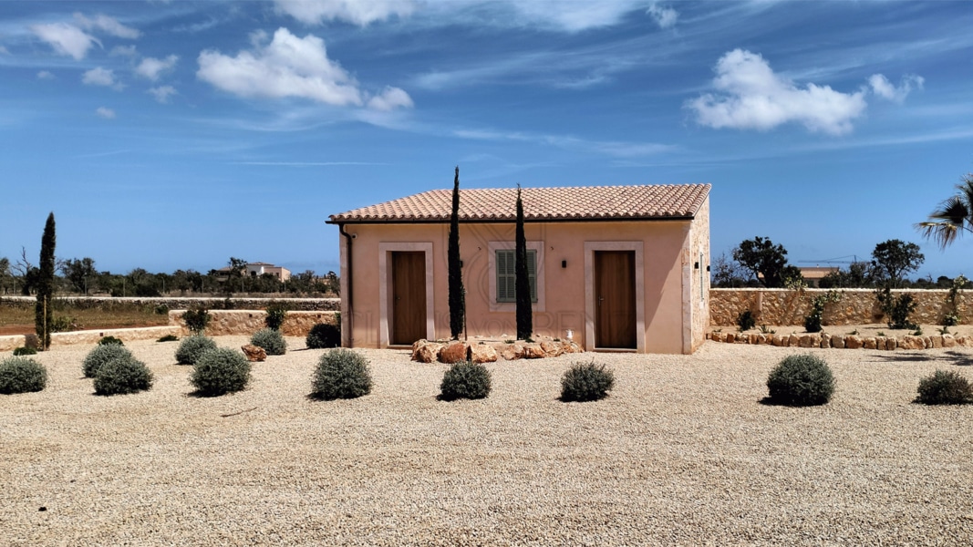 santanyi exclusiva finca de nueva construcción con casa de invitados