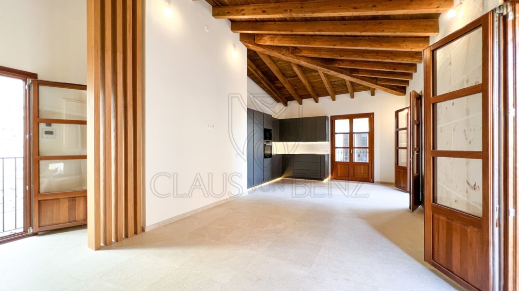 wohnküche 1 7 b Immobilien Mallorca - Luxus Immobilien, Finca und Luxus Appartements auf Mallorca kaufen - Claus von Benz Immobilien Mallorca