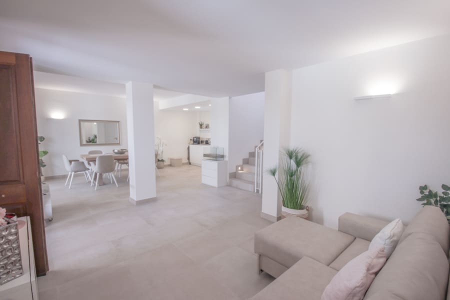 house santa ponsa bright modern hallway