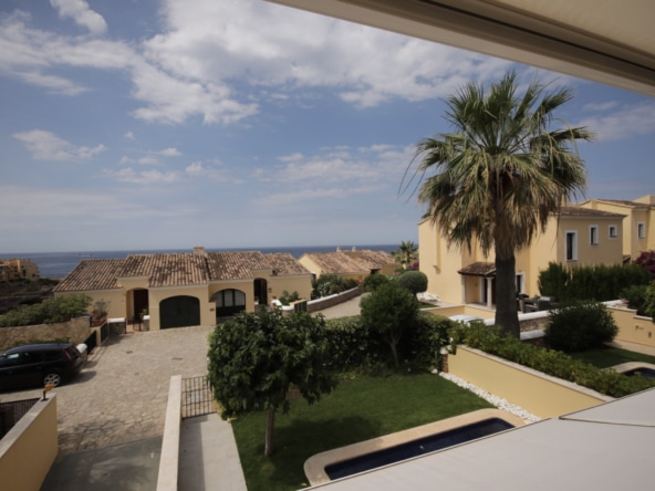 casa santa ponsa con vistas al mar