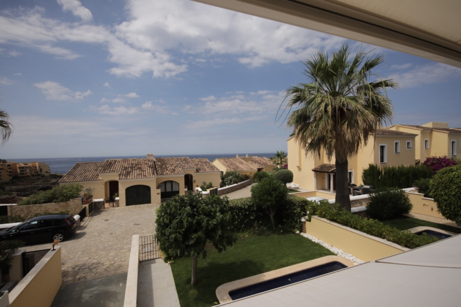 casa santa ponsa con vistas al mar