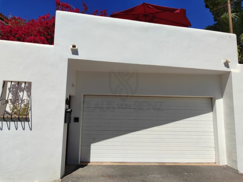 costa de la calma renovated villa garage door