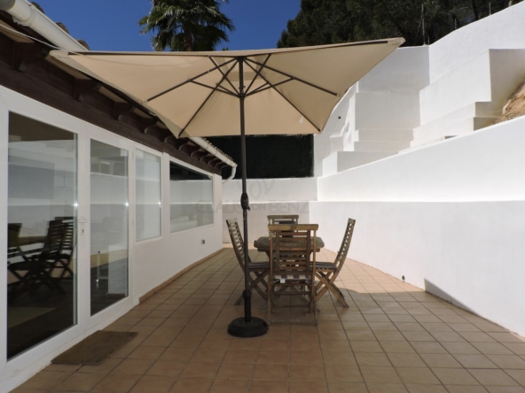 costa de la calma renovated villa terrace