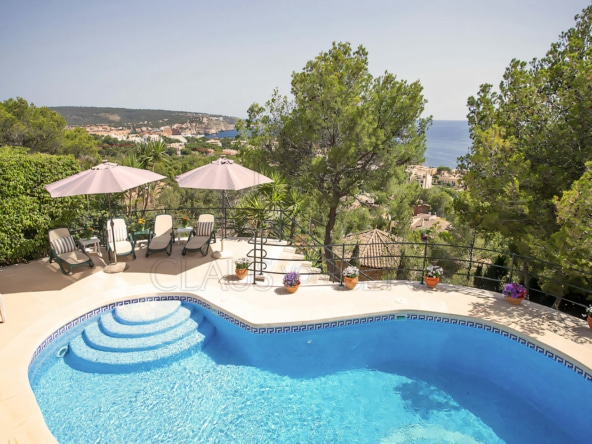 nova santa ponsa sea view villa pool with sea view