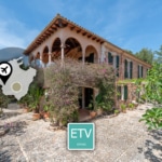 porreres dreamlike finca with rental license exterior view