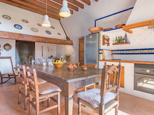 porreres dreamlike finca with rental license kitchen