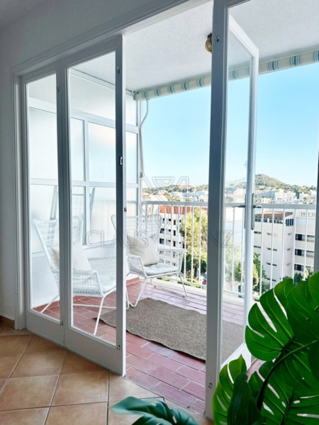 santa ponsa newly renovated sea view apartment balcony