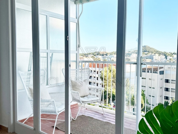 santa ponsa newly renovated sea view apartment balcony