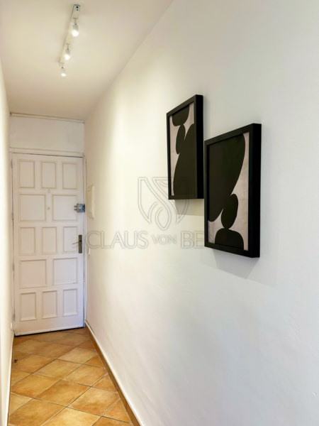 santa ponsa newly renovated sea view apartment hallway