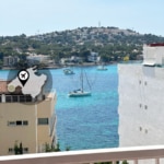 santa ponsa newly renovated sea view apartment sea view