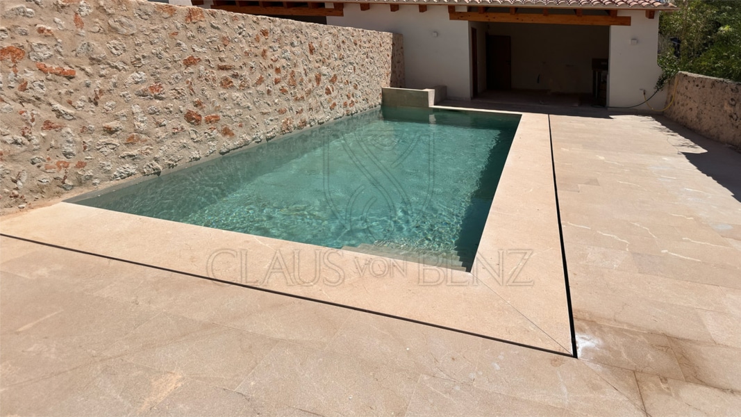 santanyi casa adosada de nueva construcción con piscina privada y garaje piscina