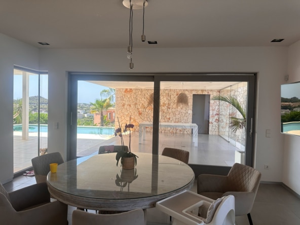 santa panca exclusive luxury home for rent with sea view living room