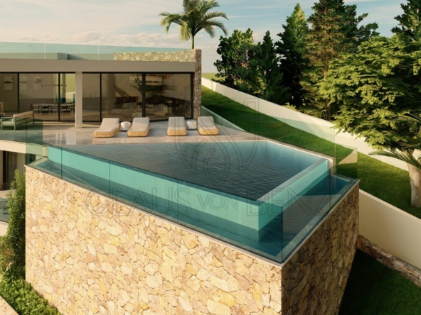 costa den blanes vivienda de lujo de nueva construccion con piscina vista mar