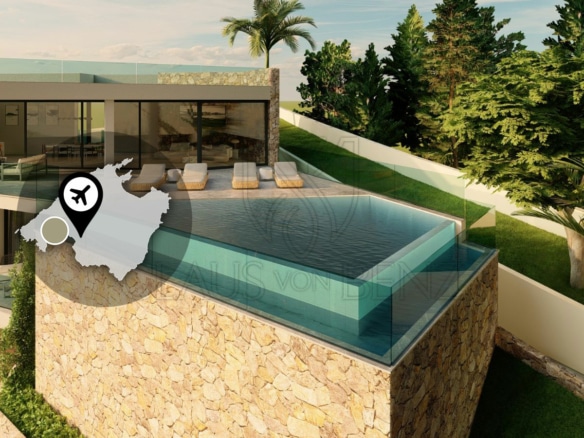 costa den blanes new build luxury property with sea view pool