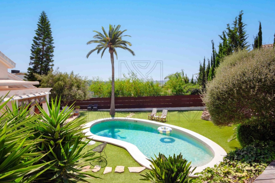 santa ponsa luxury property with style and comfort garden with pool