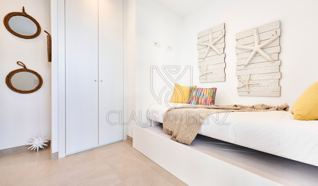 cala dor luxury apartment guest room fitted wardrobe