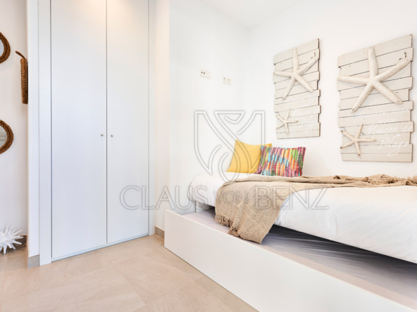 cala dor luxury apartment guest room fitted wardrobe