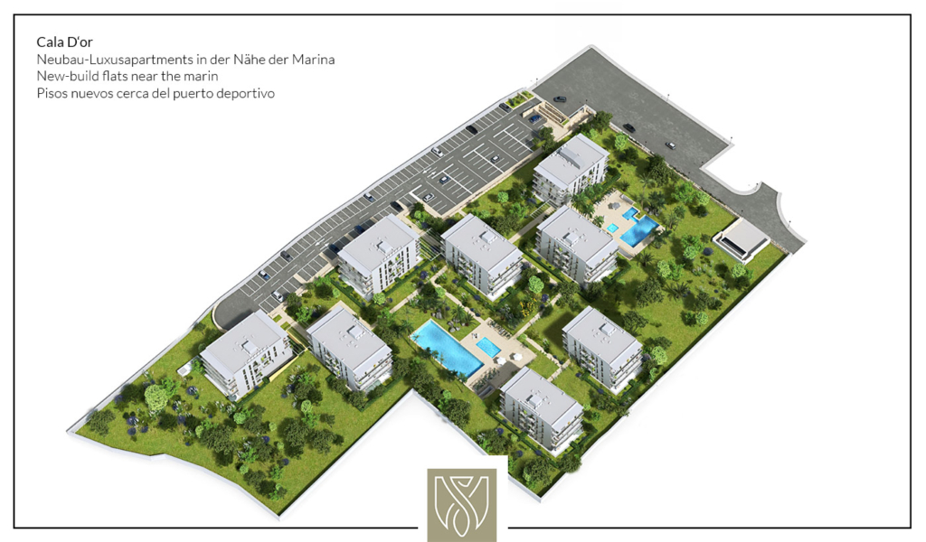 cala dor luxury apartment general plan