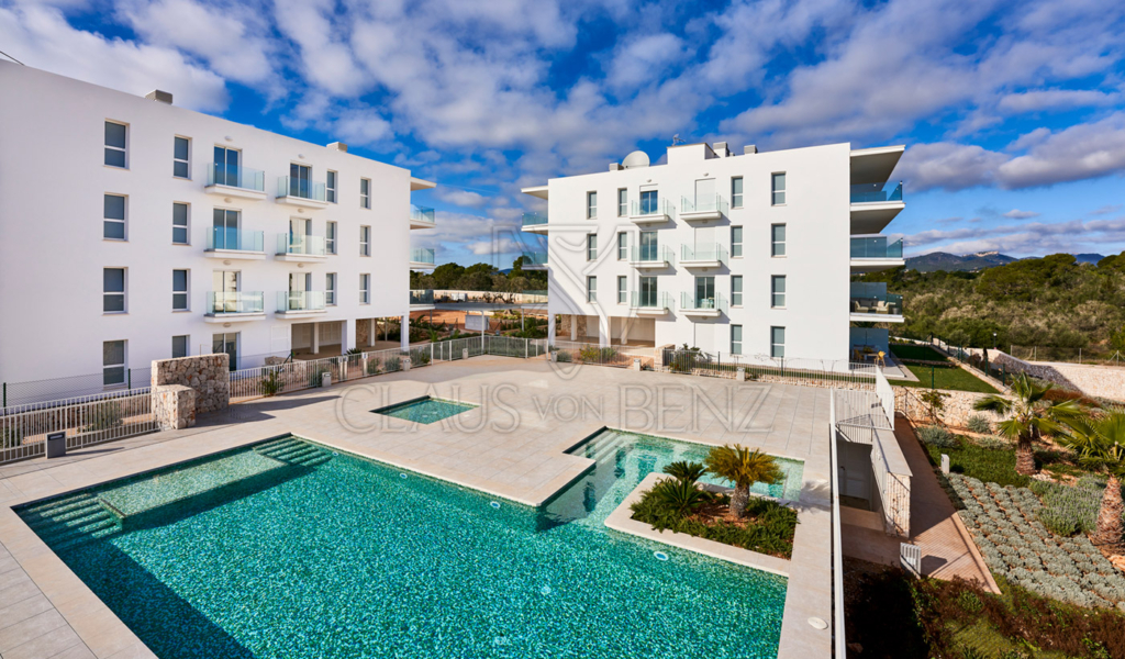 cala dor luxusapartment haus pool landschaft