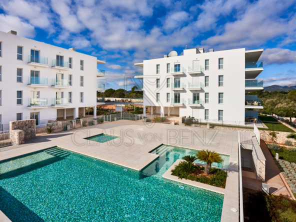 cala dor luxusapartment haus pool landschaft