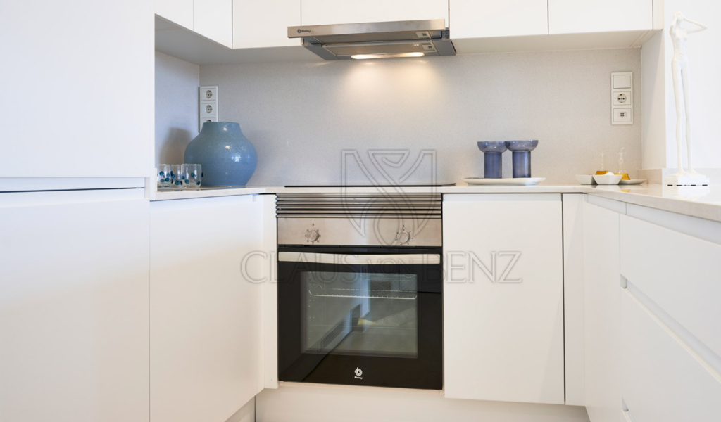 cala dor luxury apartment kitchen