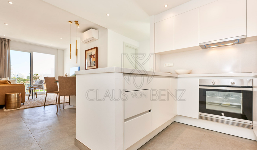 cala dor luxury apartment kitchen dining room bright