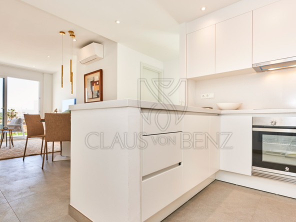 cala dor luxury apartment kitchen dining room bright