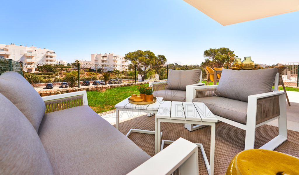 cala dor luxusapartment terrasse mit garten2