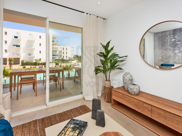 cala dor luxusapartment wohnzimmer balkonwohnung