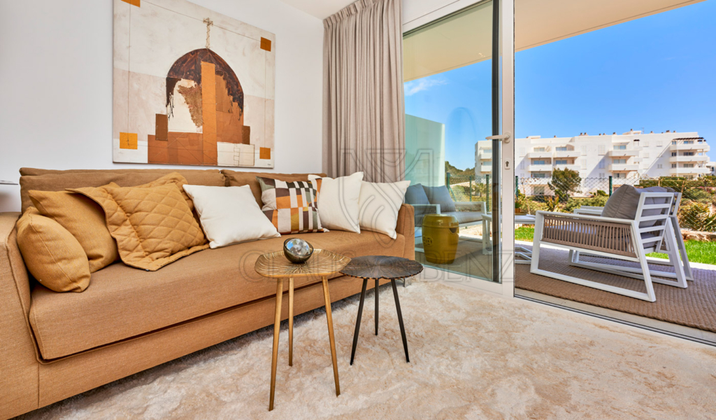 cala dor luxury apartment living room terrace