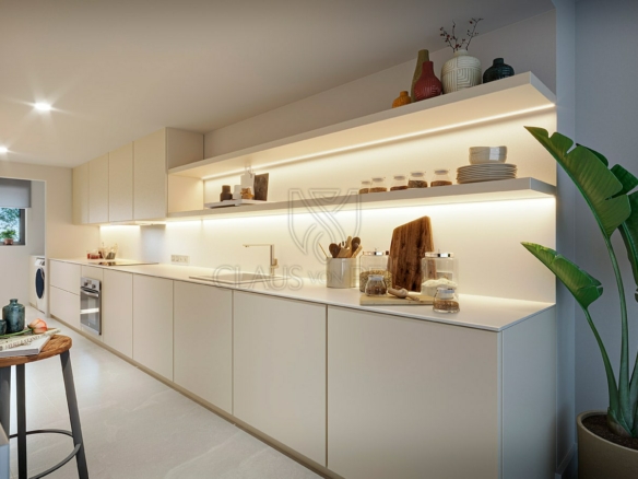 esporles new build project mallorcan terraced villas kitchen min