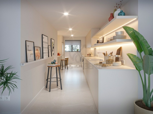 esporles new build project mallorcan terraced villas kitchen2 min