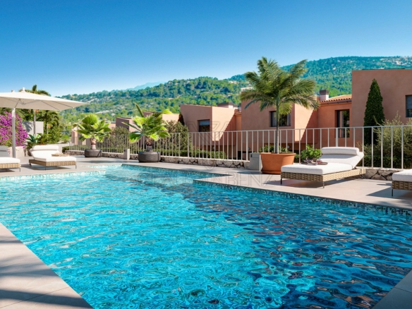 esporles new build project mallorcan terraced villas pool panoramic views min