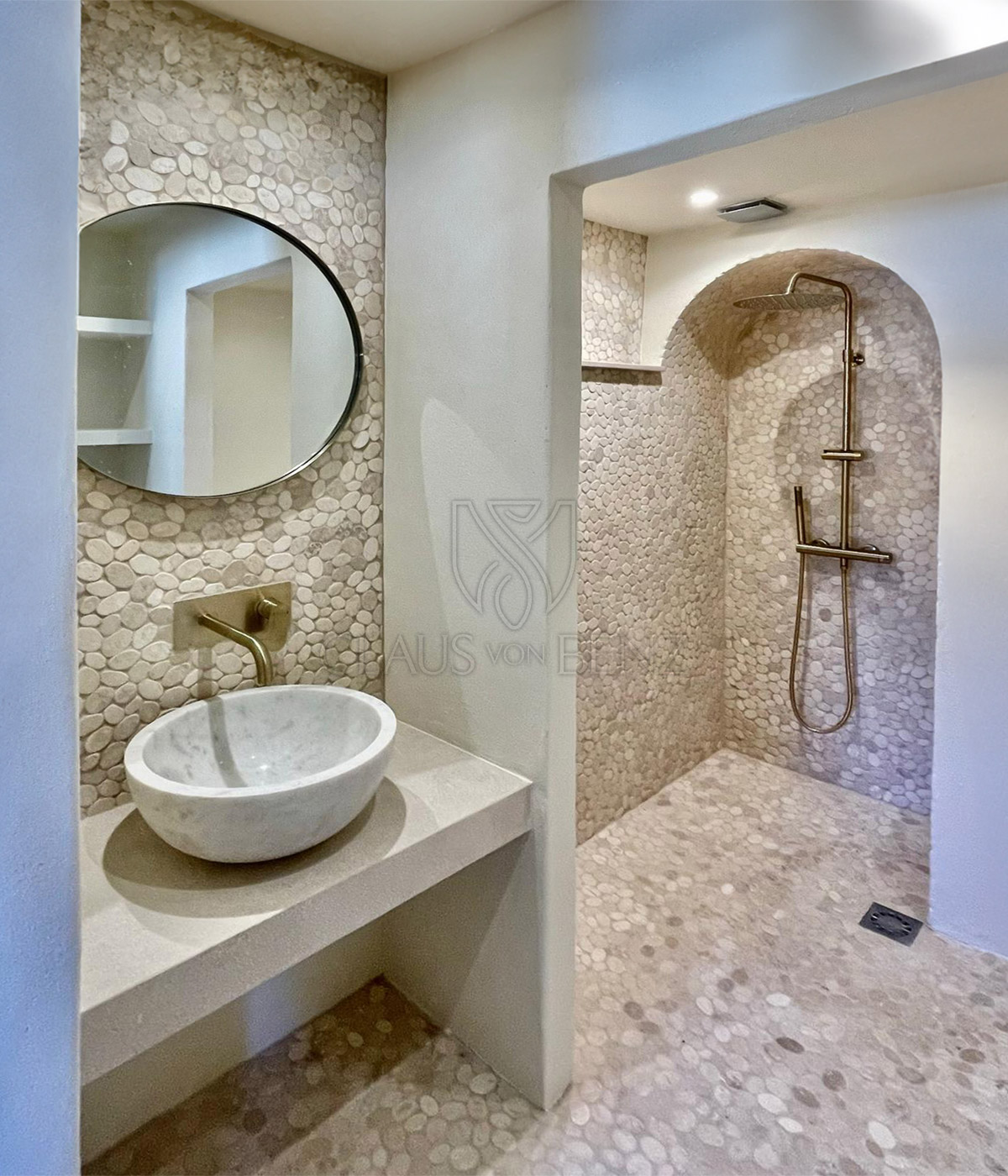 mancor de la vall beautiful renovated mallorcan village house bathroom with shower