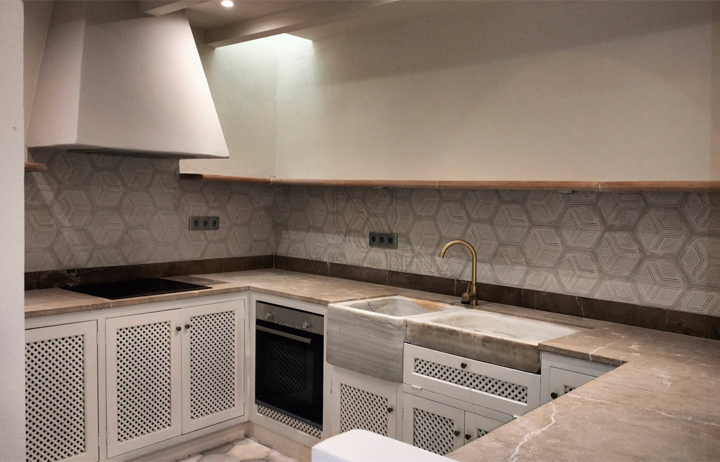 mancor de la vall beautiful renovated mallorcan village house kitchen