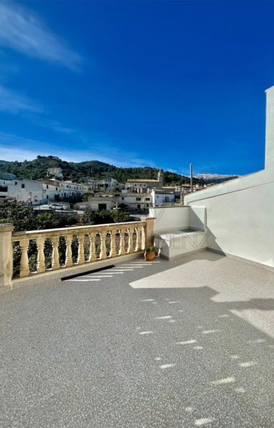 mancor de la vall beautiful renovated mallorcan village house terrace with view