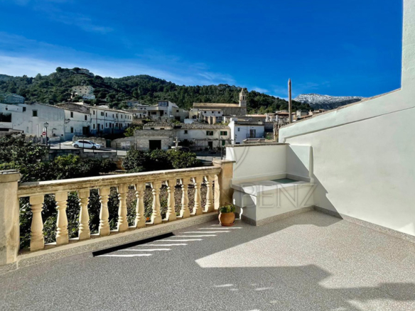 mancor de la vall schoenes saniertes mallorquinisches dorfhaus terrasse mit ausblick