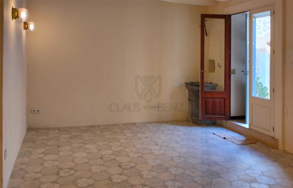 mancor de la vall beautiful renovated mallorcan village house living space2