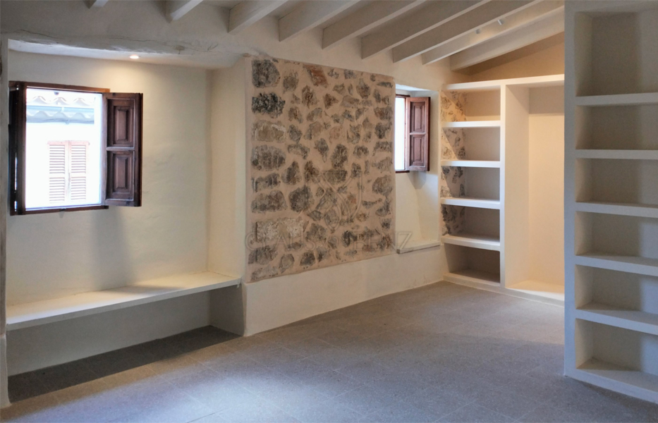mancor de la vall beautiful renovated mallorcan village house room with shelves