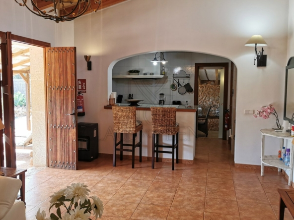 porreres rural property with vacation rental license own kitchen island