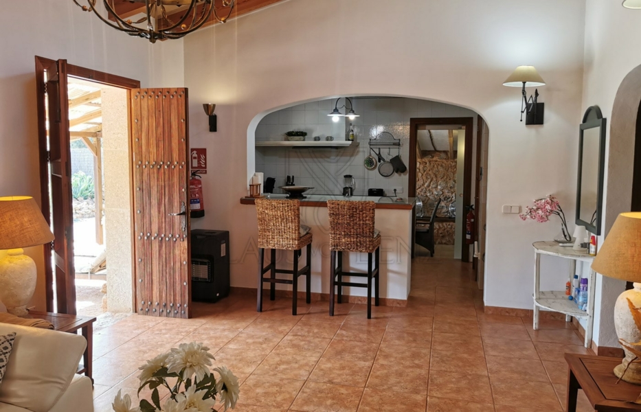 porreres rural property with vacation rental license own kitchen island