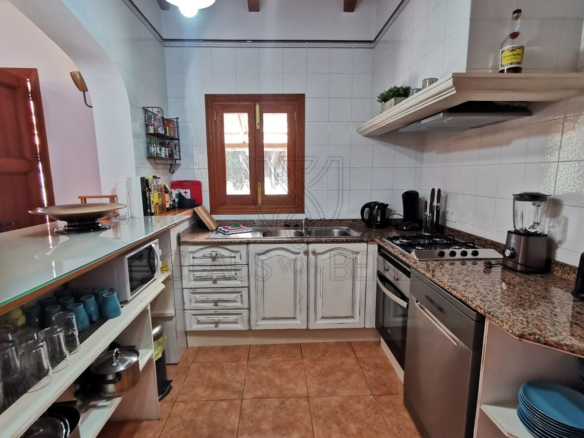 porreres rural property with vacation rental license kitchen