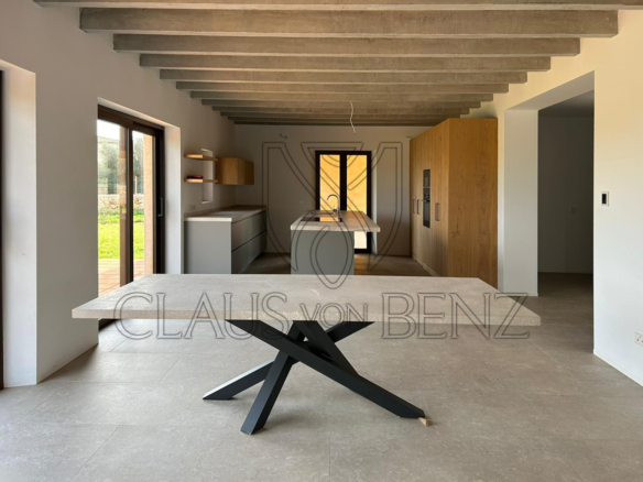 santanyi exclusiva finca de nueva construcción con fantásticas vistas salón comedor
