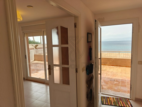 cala blava exclusive apartment 180 degree sea view entrance min