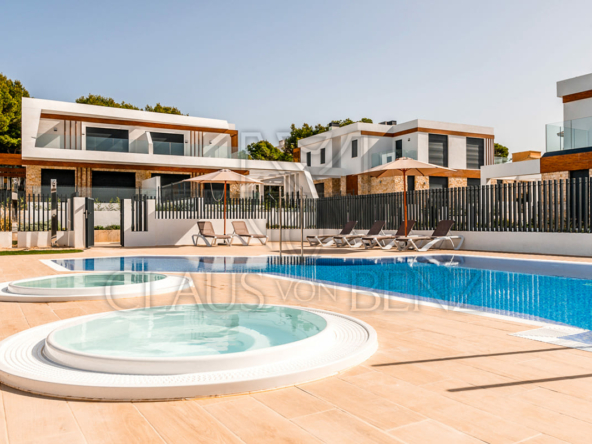 cala ratjada exclusive townhouse villa in modern residential complex jacuzzi