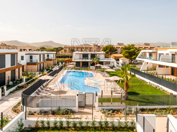 cala ratjada exclusive townhouse villa in modern residential complex pool3