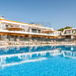 cala ratjada exclusivo chalet adosado en moderno complejo residencial piscina paisaje