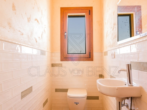 campos new build country finca guest wc