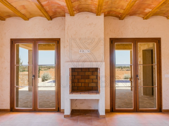 campos new build country finca living room