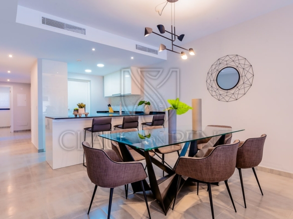 font de sa cala pisos y chalets exclusivos en una ubicación fantástica comedor cocina abierta